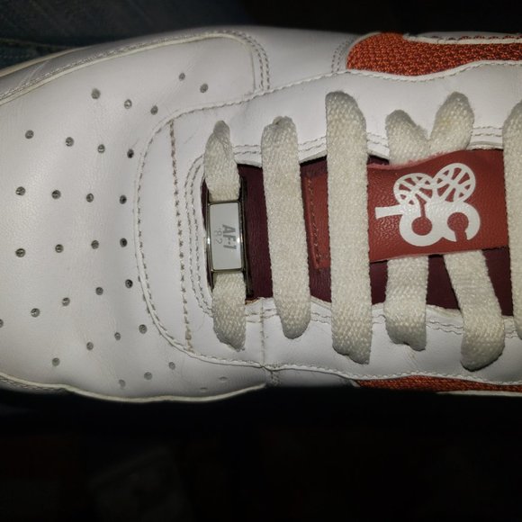 NIKE AF 1 - XXV - Baltimore Cloverdale Courts White-Red -12 - Picture 5 of 5